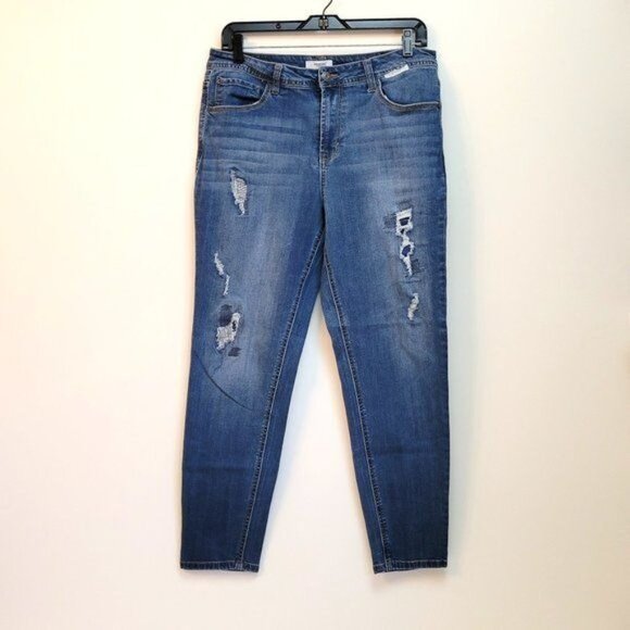 Kensie High Roller Cropped Jeans - Picture 4 of 5